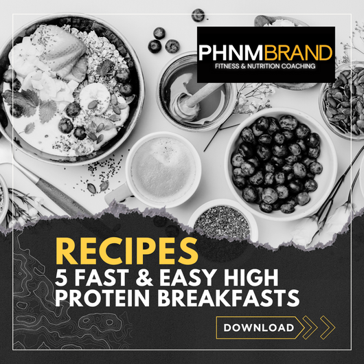 5 Fast and Easy High Protein Breakfasts (PDF Guide)