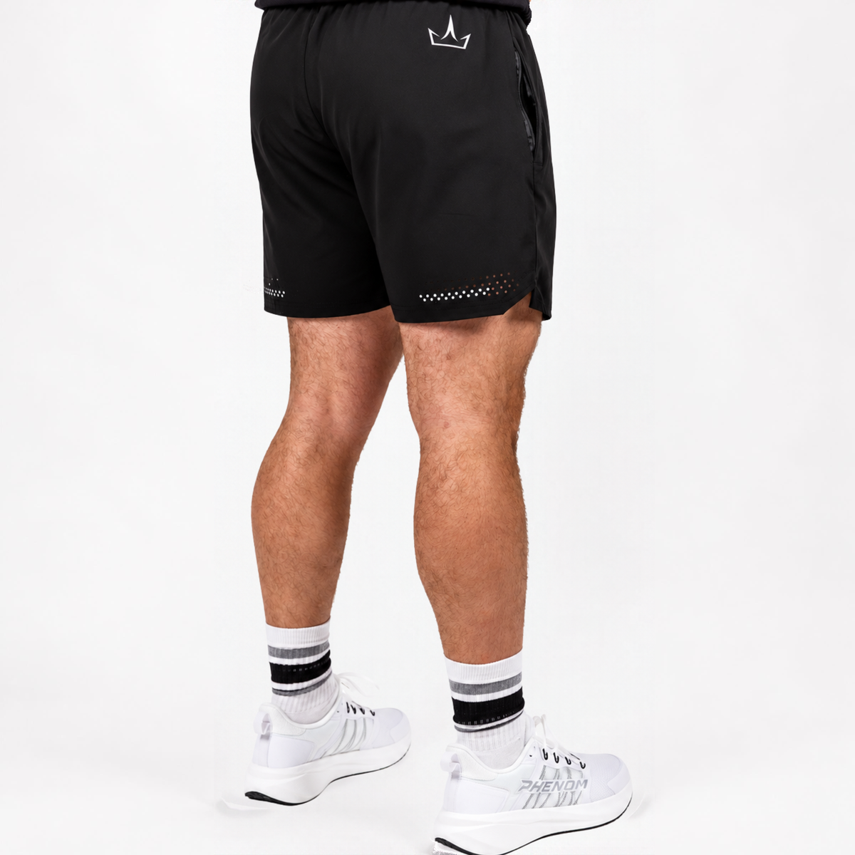 PHNM AirLite Training Shorts- Black / Slate Navy / Military Green