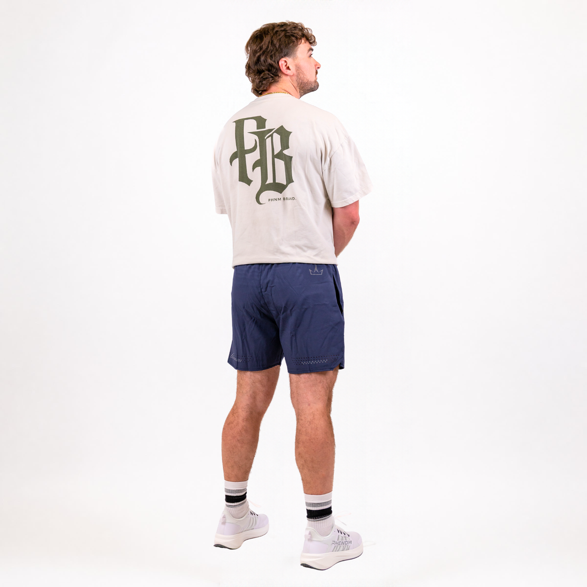 PHNM AirLite Training Shorts- Black / Slate Navy / Military Green
