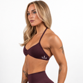 Crown Gems Halter Bra | Deep Amethyst & Royal Sapphire