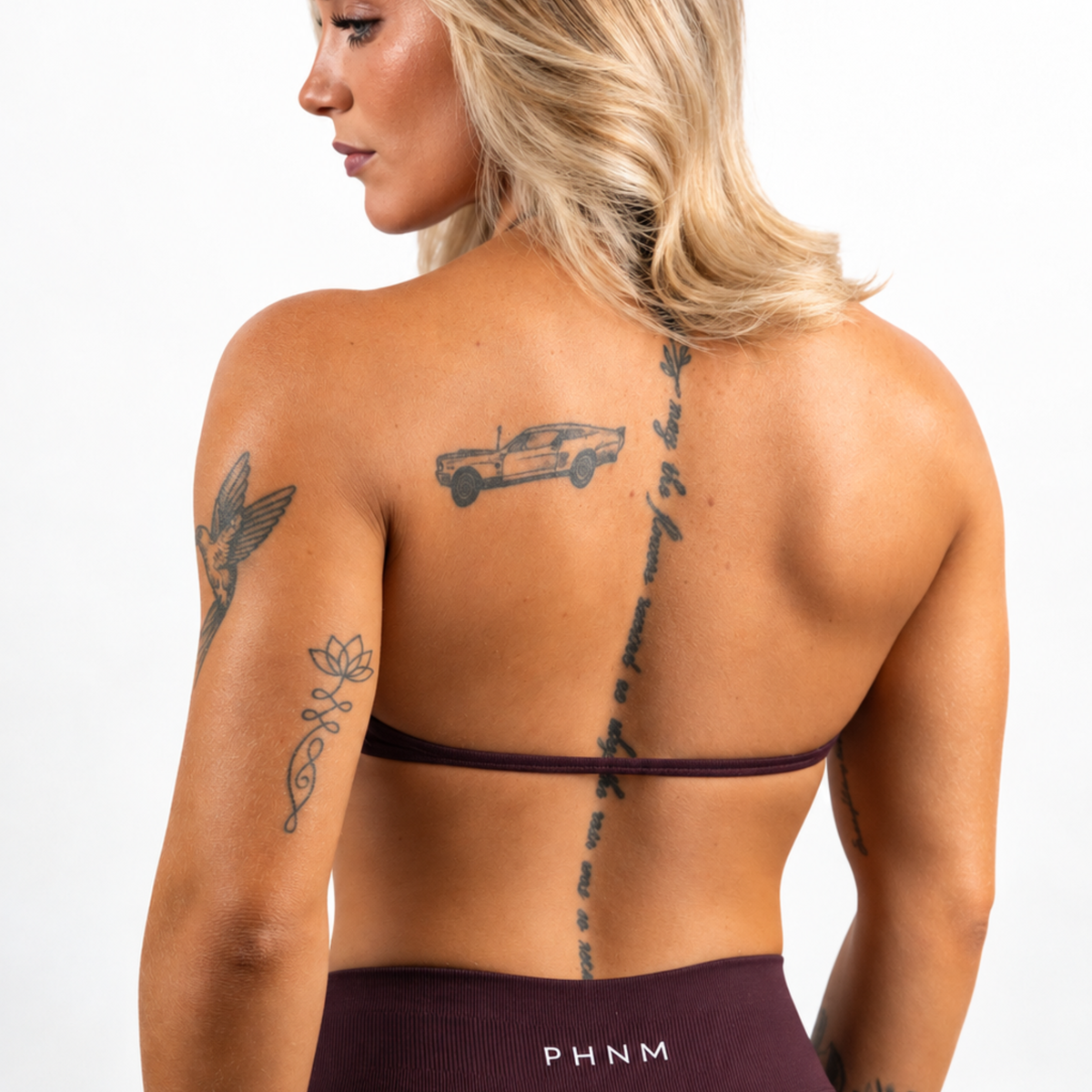 Crown Gems Halter Bra | Deep Amethyst & Royal Sapphire