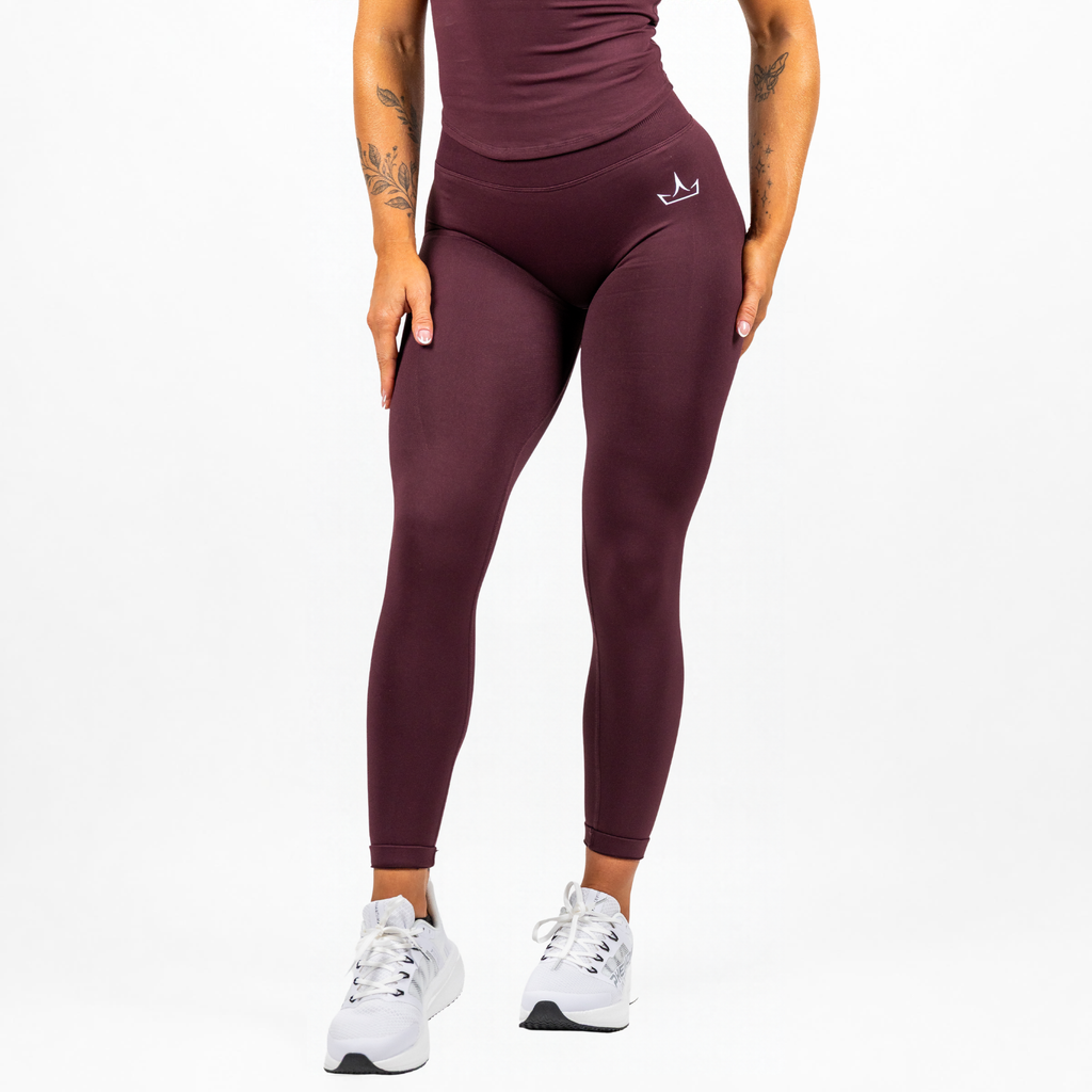 Crown Gems Accent Leggings | 3 Colors