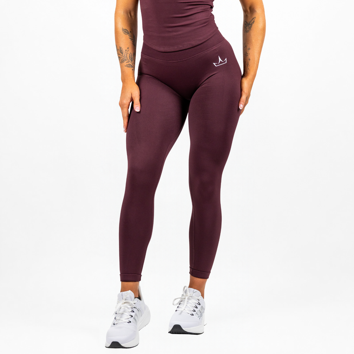 Crown Gems Accent Leggings | 3 Colors