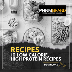 10 Low Calorie, High Protein Recipes (FREE)