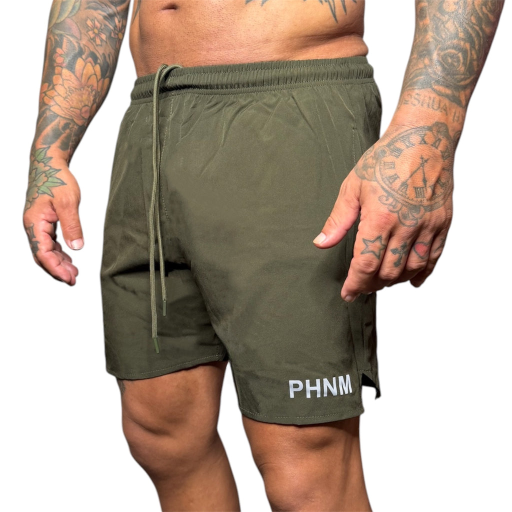 PHNM AirLite Training Shorts - Military Green