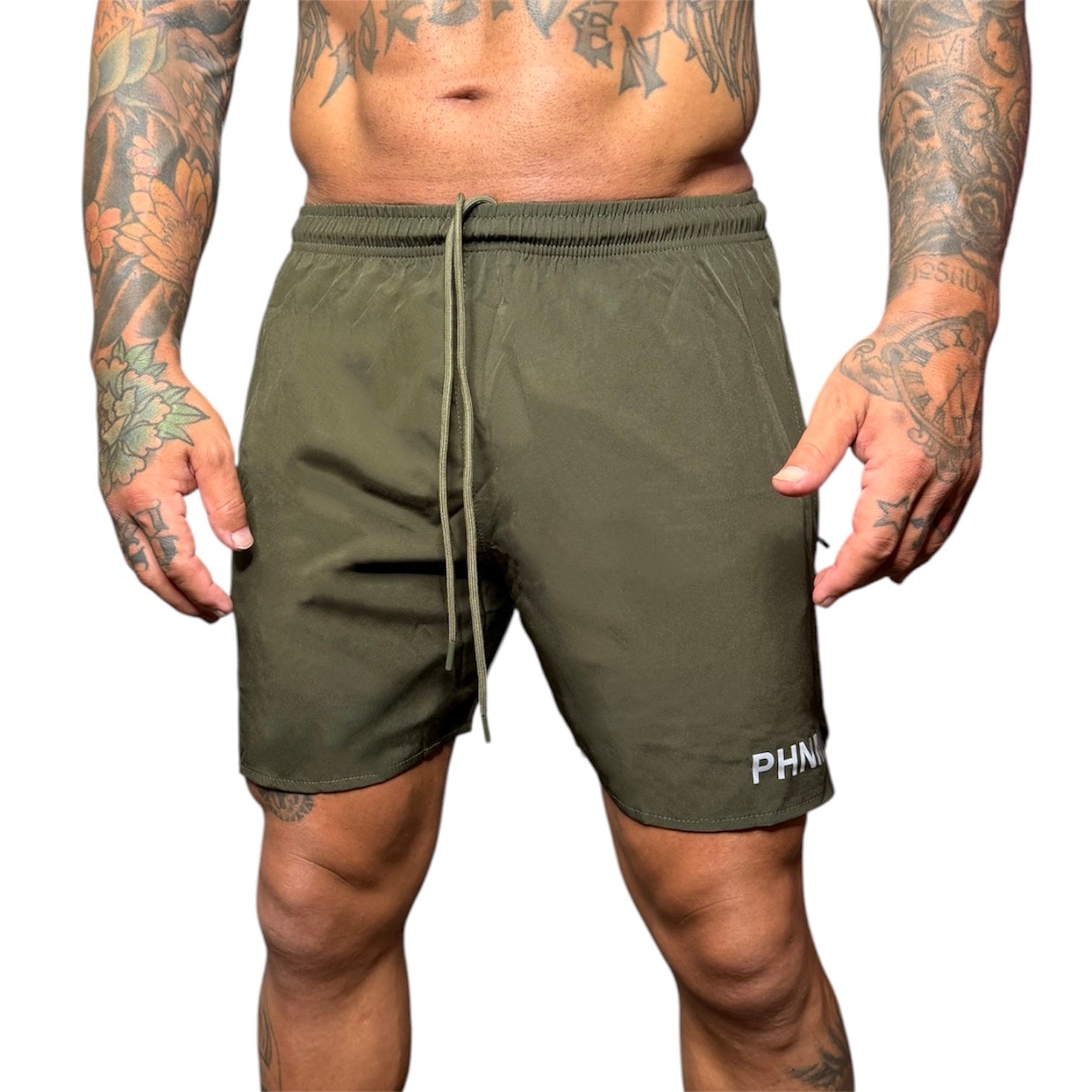PHNM AirLite Training Shorts - Military Green