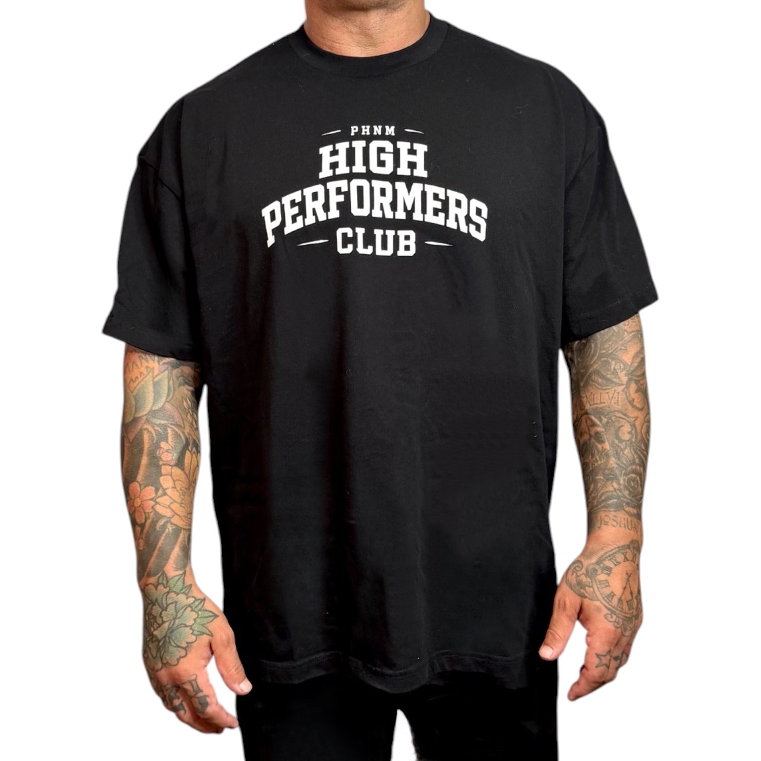 High Performers Club Stacked Men’s Box Tee