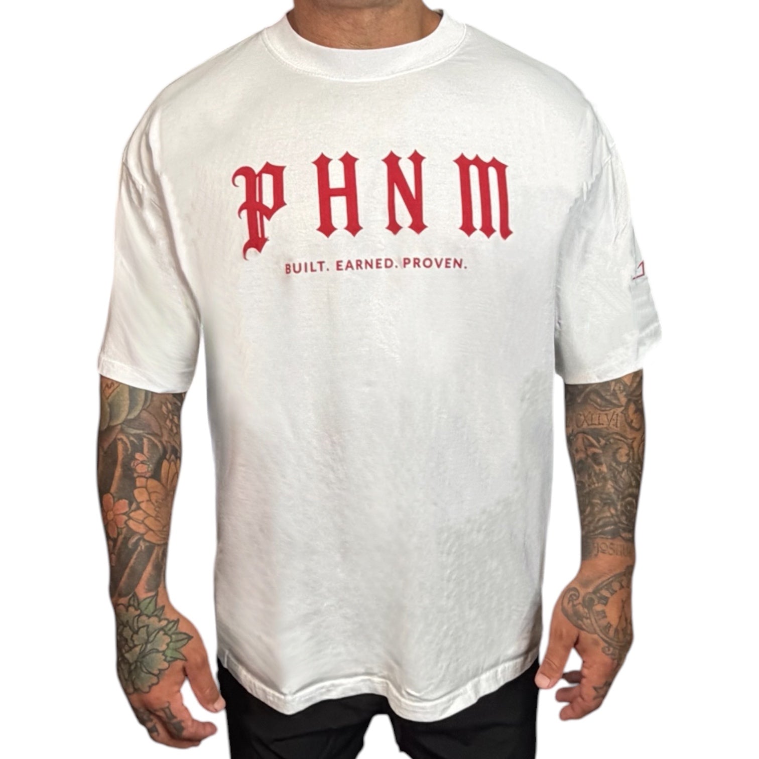 PHNM Gothic BEP Oversized Tee | Unisex Streetwear Fit