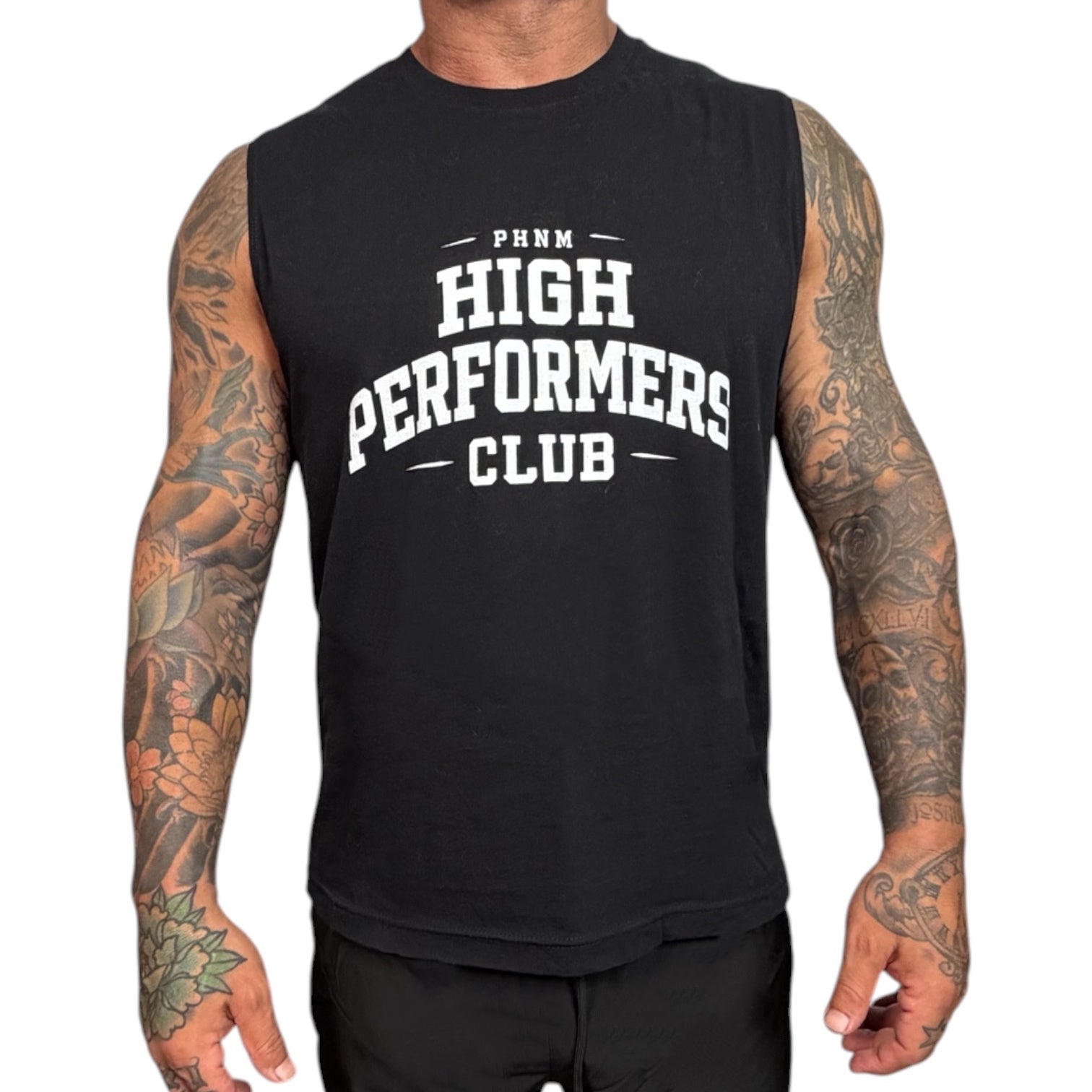 High Performers Club Stacked Muscle Shirt