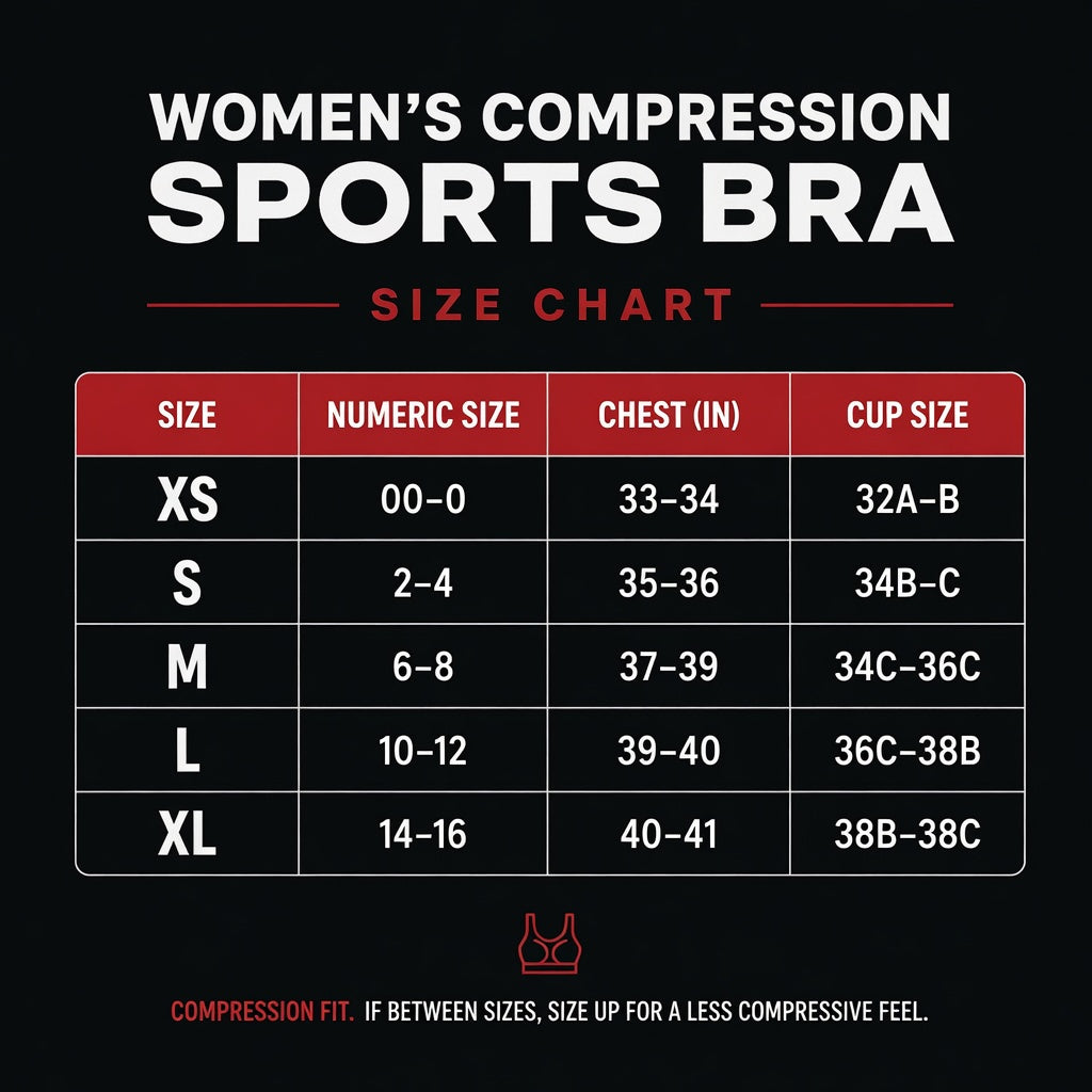 PHNM HP Performance Compression Bra