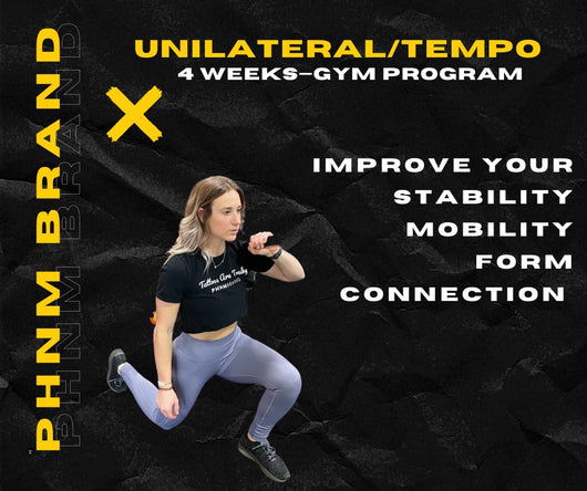 4 Week Unilateral/Tempo Gym Program